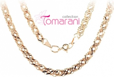 Tomarani collection BNB_TC_НЦ1898 длина 55 см, вес 4.05 г золото, плетение тройной ромб