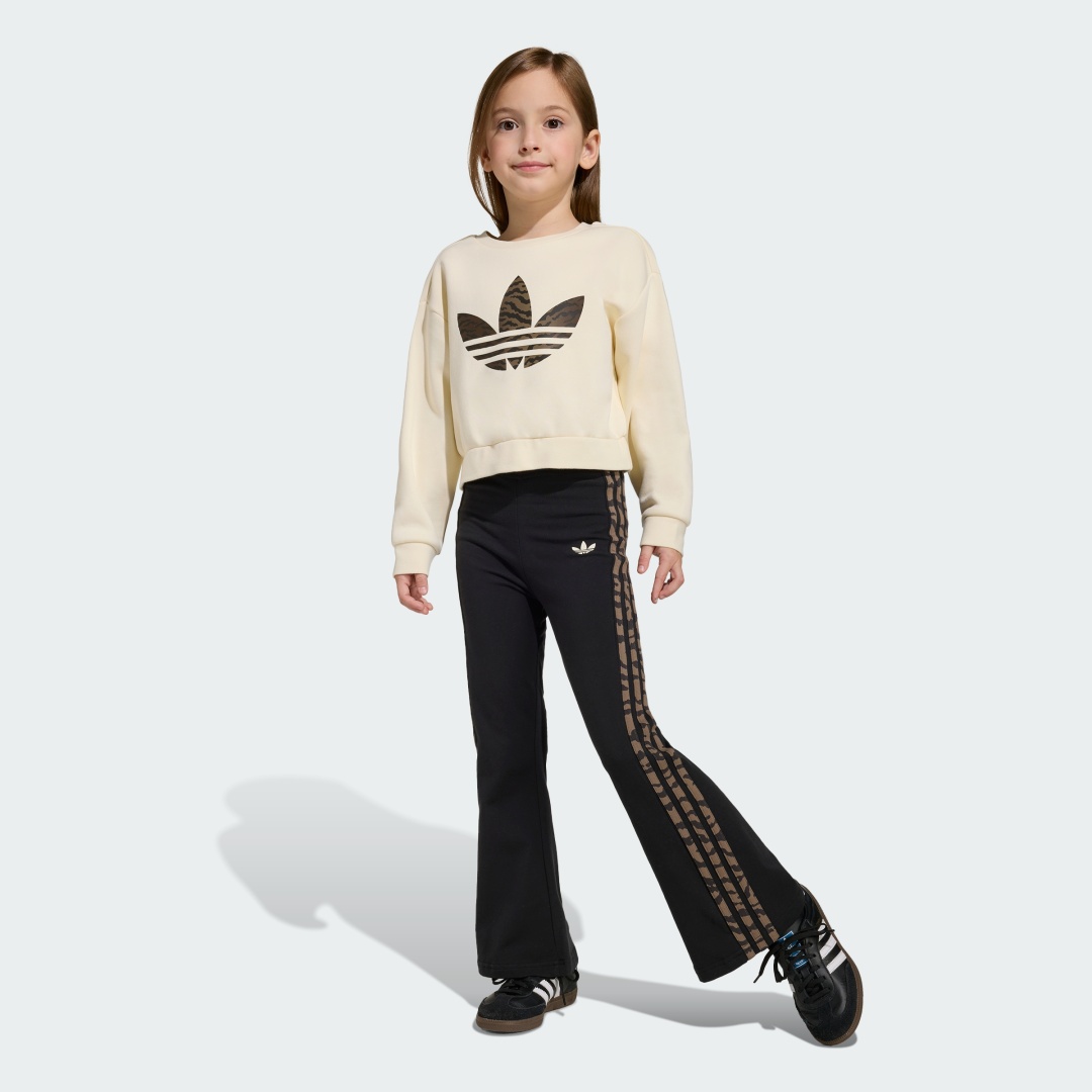 Спортивный костюм adidas черный, бежевый