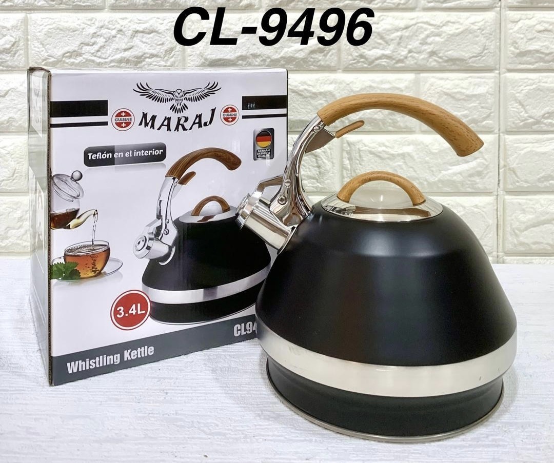 Maraj чайник 9496 3.4 л, нержавеющая сталь