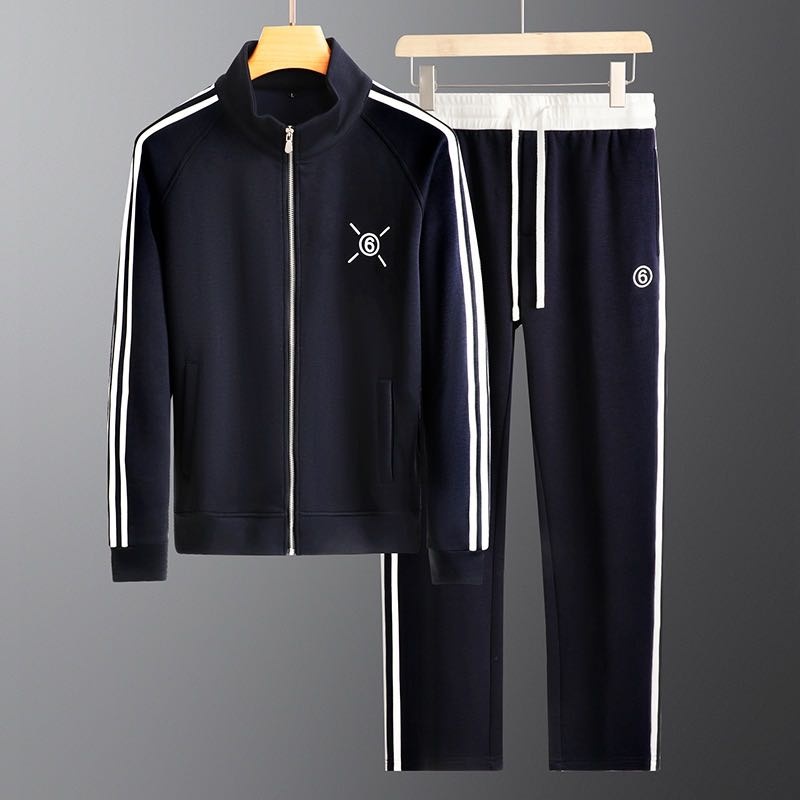 Повседневный костюм FASHION черный, синий