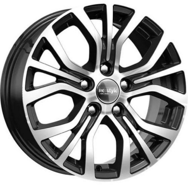 WorldWheels K&K КС736 (Grand Vitara) алмаз чёрный 6.5x16/5x114.3 D60.1 ET45 4 диска графит, серый, черный