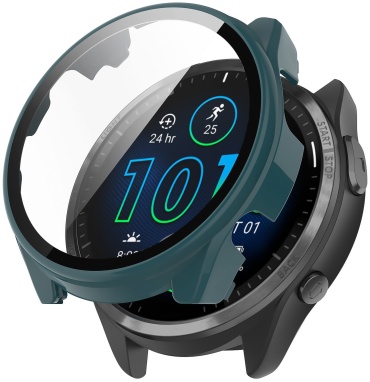 Чехол BOGEMA для Garmin Forerunner 965 зеленый