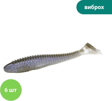 Мягкая приманка KEITECH Swing Impact FAT 4.3 6 шт 120 мм 440T Electric Shad