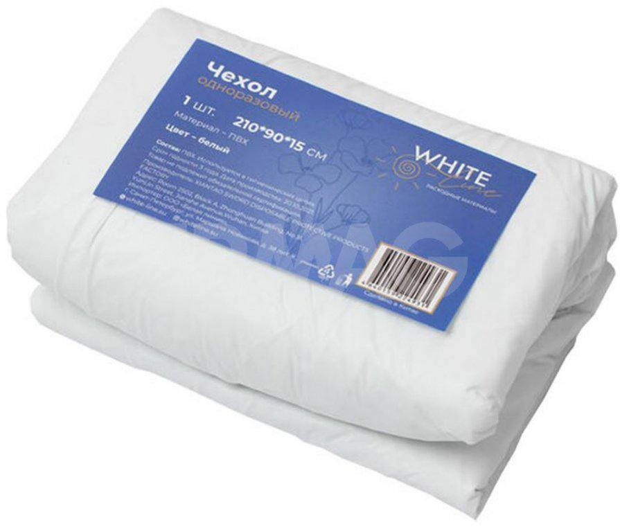 White Line чехол для кушетки A101 прозрачный 210 x 90 x 15 cm