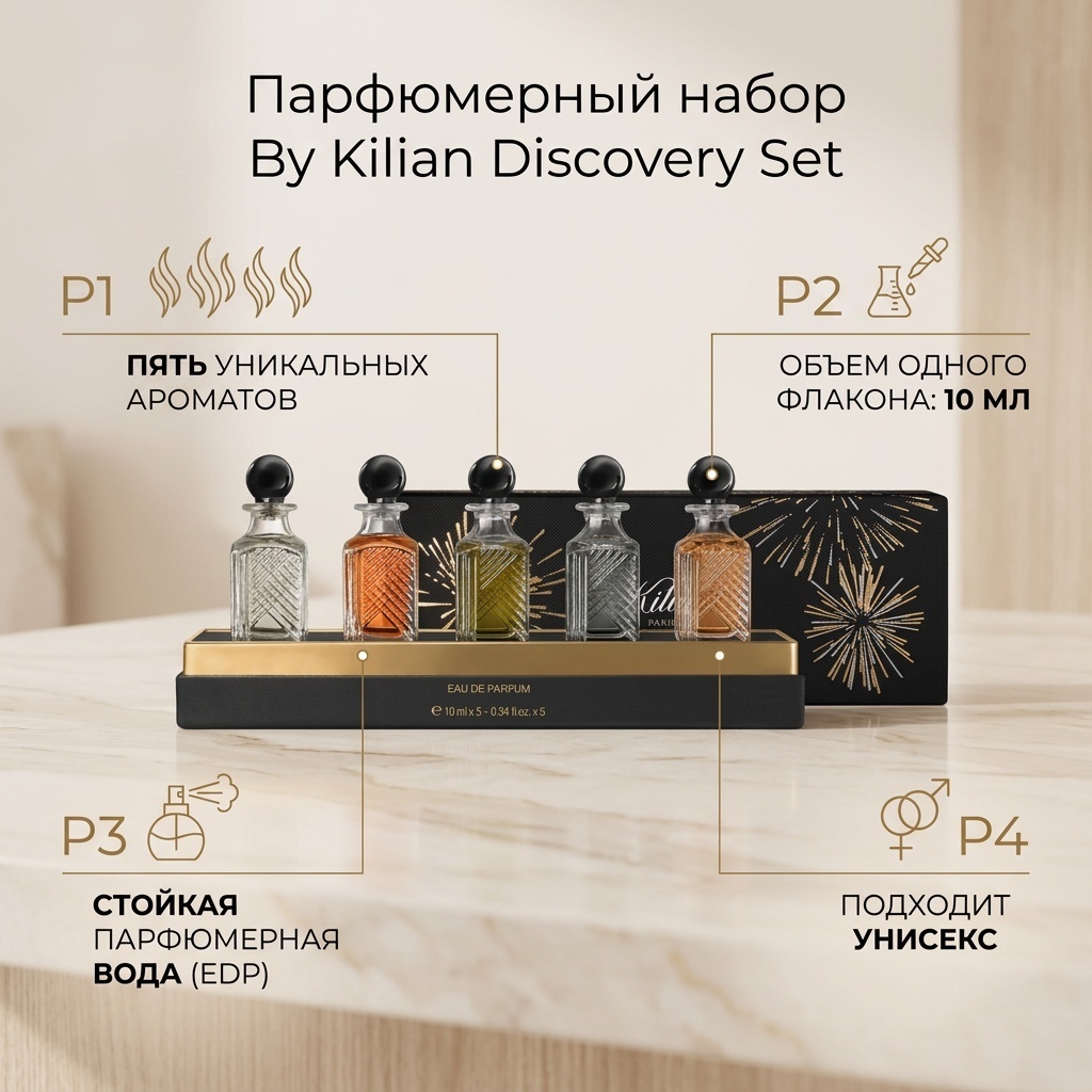 By Kilian Discovery Set парфюмерный набор 50 мл, унисекс