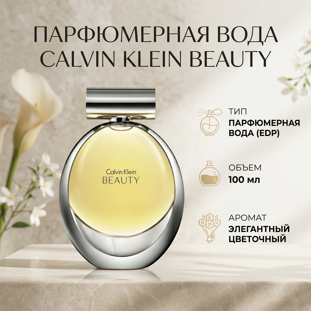 Calvin Klein Beauty парфюмерная вода EDP 100 мл, для женщин