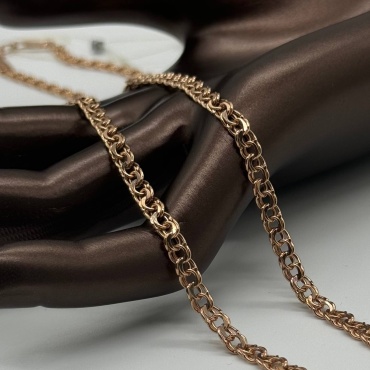 Ballerina Jewelry Золото России K0230 длина 55 см, вес 8.94 г золото, плетение бисмарк