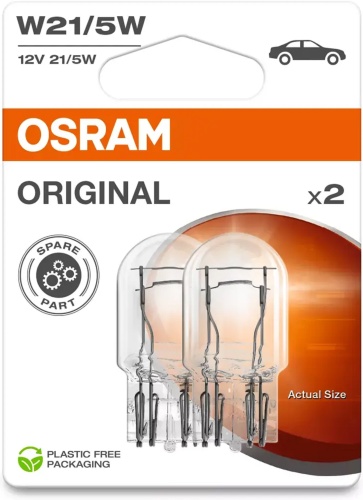 Osram 7515-2BL накаливания W21/5W, 2 шт