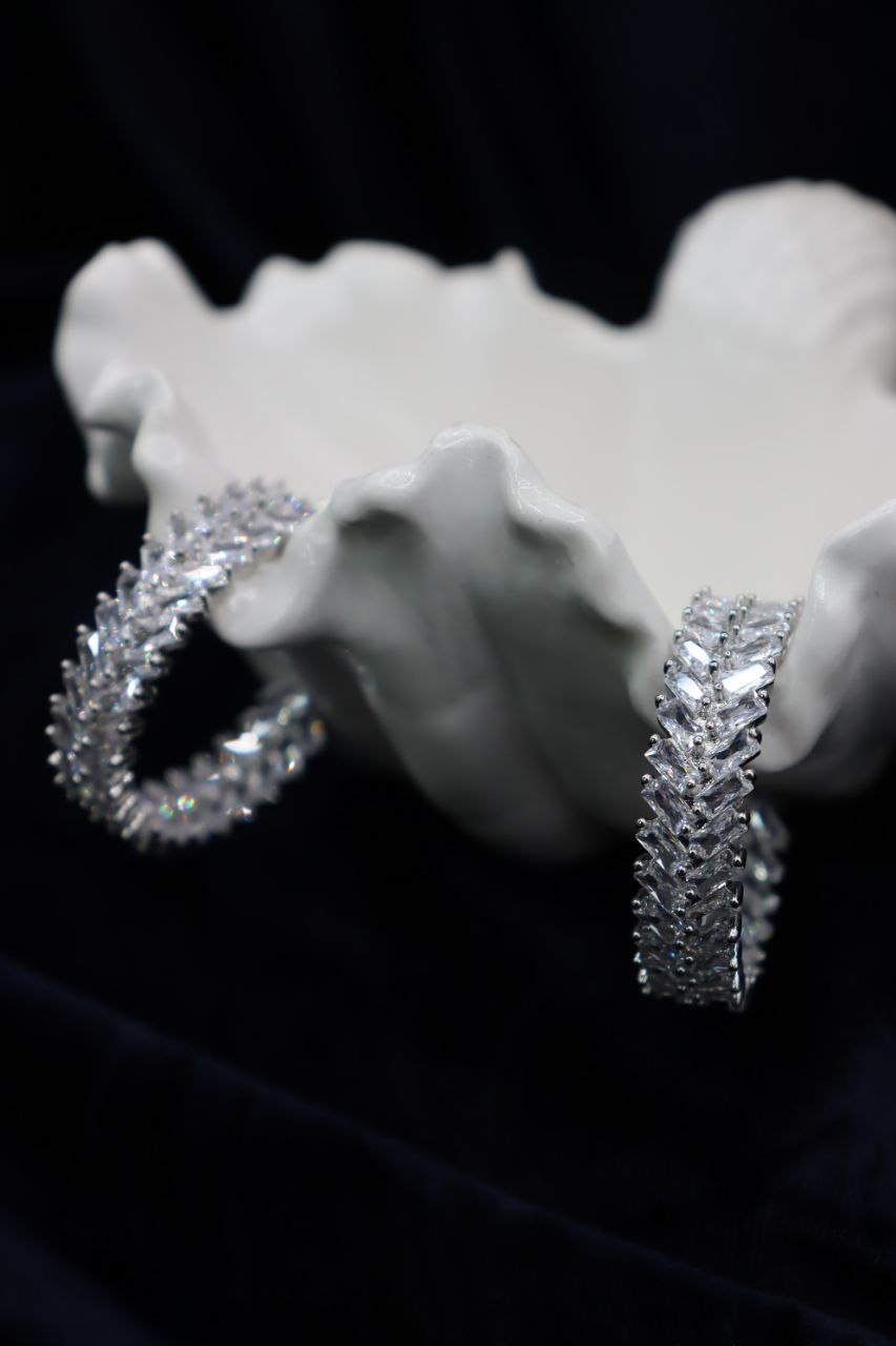 Серьги Fashion Jewelry бижутерный сплав, цирконий