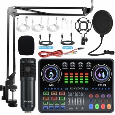 Микрофон LuxVoice DJ20 черный