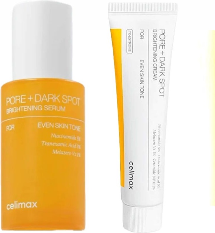 Celimax Pore+Dark Spot Brightening набор по уходу за лицом для женщин