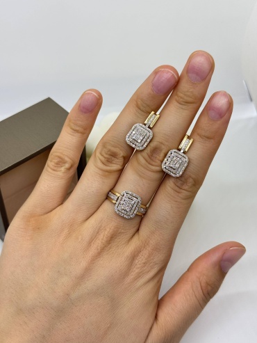 DARI GOLD 8777 вес 9.28 г золото, бриллиант