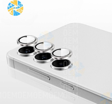 Стекло ОЕМ для Samsung Galaxy S23+ Защитное стекло для камеры серебристый