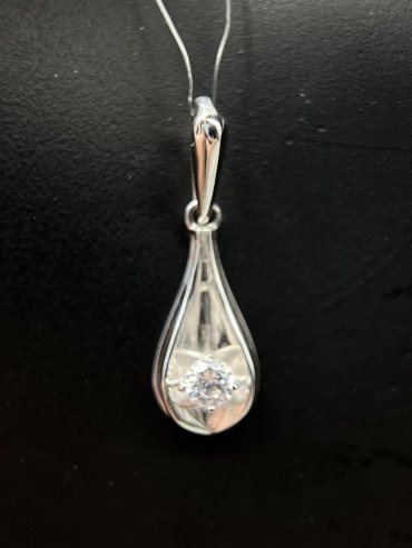 Подвеска Золото Москвы 661 Дос вес 1.74 г золото, фианит Swarovski