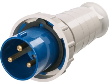 TDM ELECTRIC силовая вилка 230 В 63А, SQ0601-0010