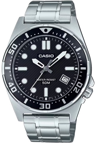 Кварцевые CASIO Casio Asia MTD-135D-1AVDF нержавеющая сталь