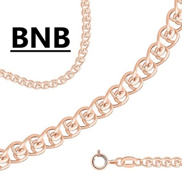 BNB BNB_НЦ00672 длина 55 см, вес 4.95 г золото, плетение лав