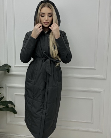 Демисезонная куртка Button черный