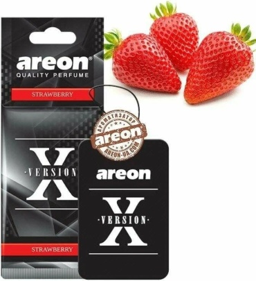 AREON ароматизатор картонный AXV006 AREON клубника