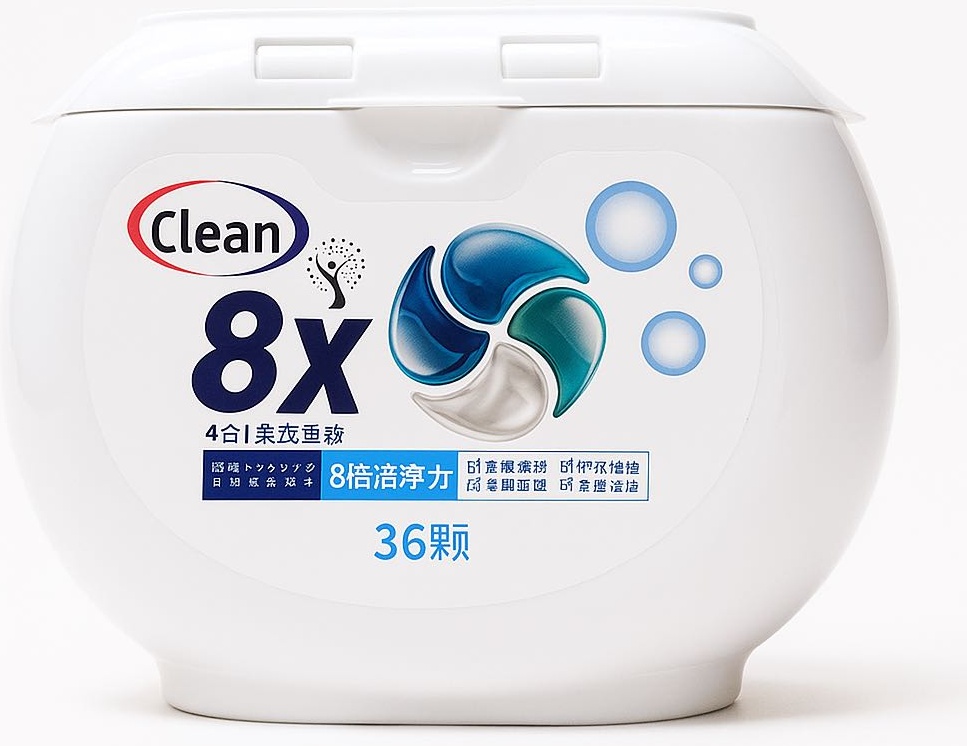 Капсулы Clean 8X 1 36 шт