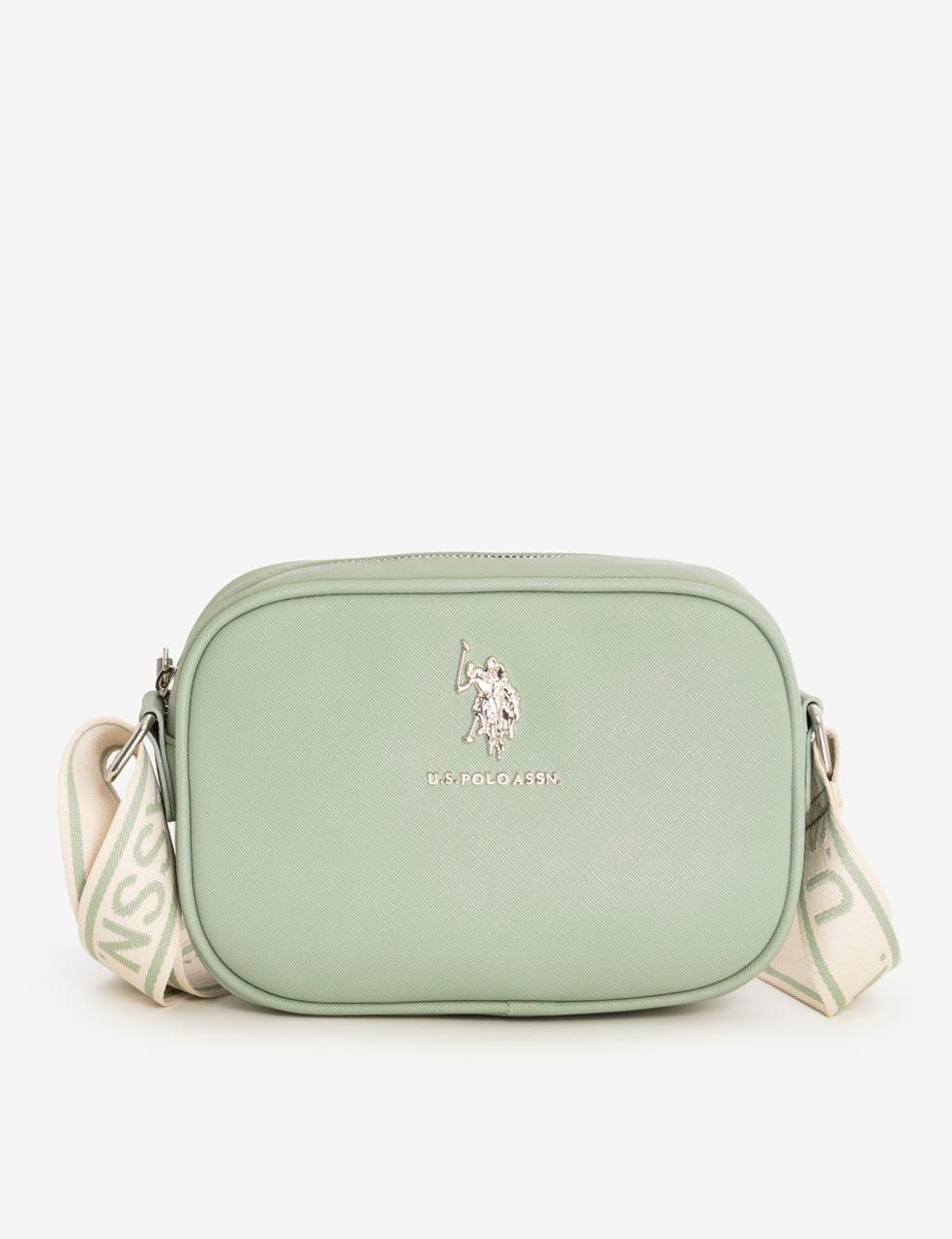 Сумка кросс-боди US POLO ASSN искусственная кожа фисташковый
