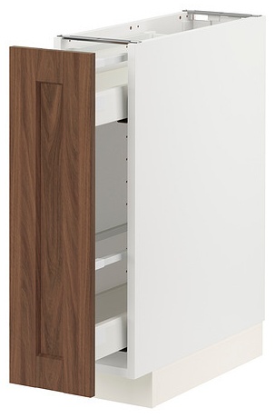 Кухонный шкаф корпус напольный IKEA METOD / MAXIMERA, 20x62x70 см