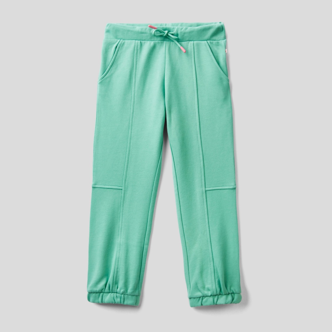 Повседневные брюки UNITED COLORS OF BENETTON зеленый
