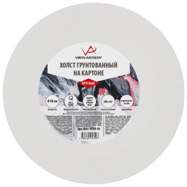 Холст Vista-Artista vcpr-30 30x30 см