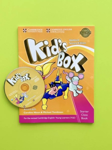Учебник Caroline Nixon; Michael Tomlinson: Kid's Box Starter Student's Book + Workbook