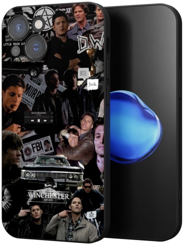 Чехол Mcover для Apple iPhone 13 рисунок