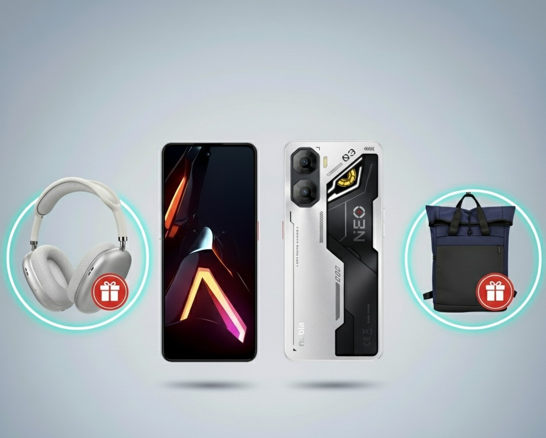 Смартфон ZTE Nubia Neo 3 5G 8 ГБ/256 ГБ серебристый + подарок