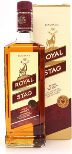 Виски Seagram's Royal Stag купажированный 40% 0.75 л