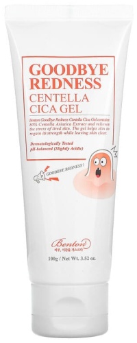 BENTON гель Goodbye Redness Centella Cica, гель, 100 г для лица 100 мл