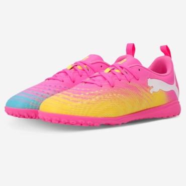 Шиповки Puma желтый, розовый
