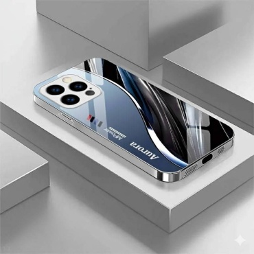 Чехол CAFELE для Apple iPhone 15 Pro серо-голубой
