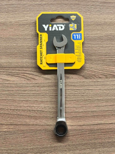 YiAD ключ комбинированный трещоточный 11 мм 56388, 1 шт