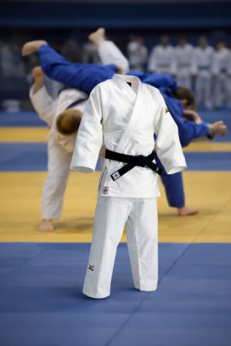 Кимоно для дзюдо Mizuno белый 155
