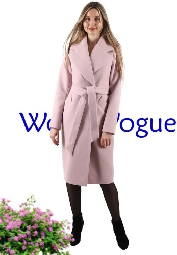 Пальто WORLD VOGUE розовый
