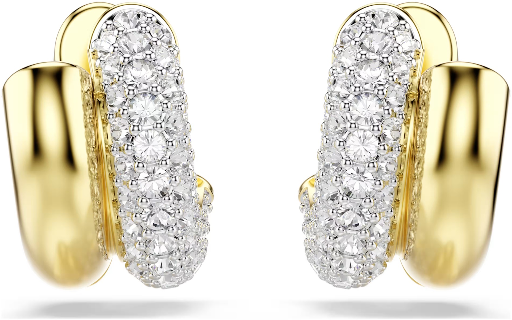 Серьги Swarovski бижутерный сплав, кристаллы Swarovski