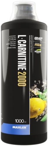 Maxler L-Carnitine Лимон Зеленый чай 1000 мл