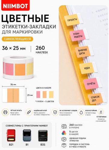 Рулон Niimbot 5468 260