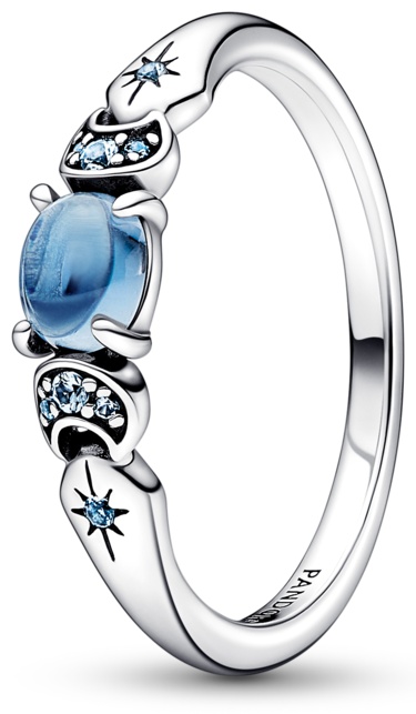 PANDORA «Жасмин» Disney 192344C01-58 размер 18.5 вес 1.97 г серебро, кристалл
