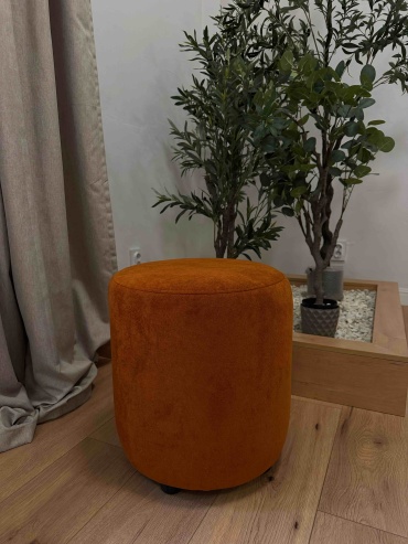 Пуф Xan mebel Decor, 40x40x45 см, терракотовый