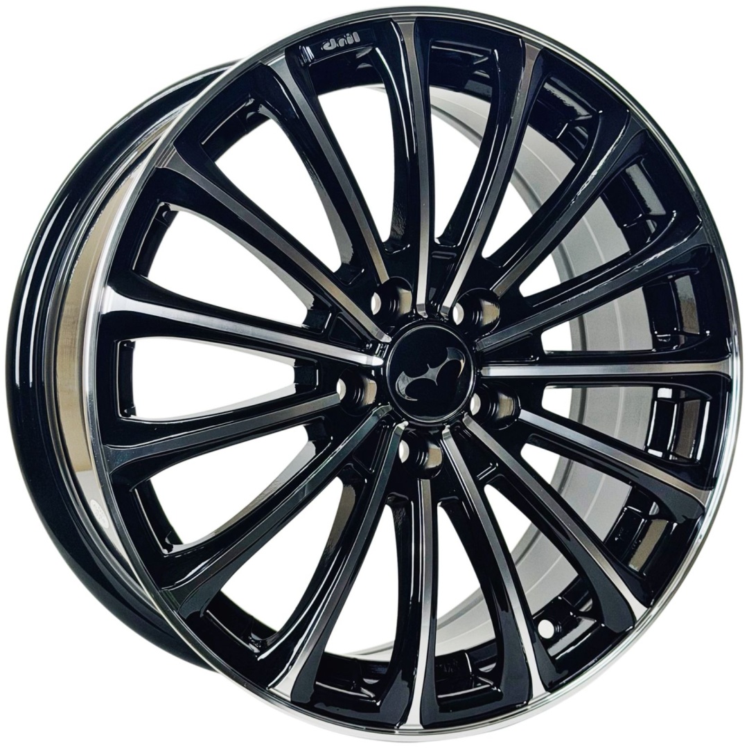 Wheels DM148DD 6.5x16/5x100 D67.1 ET35 4 диска черный, хром
