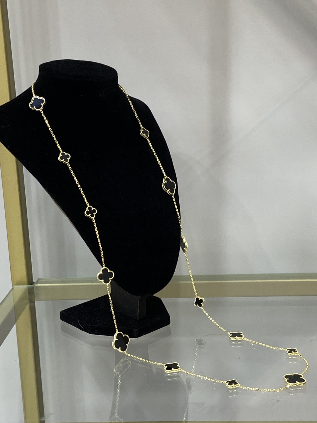 Колье GLOWY 260793 длина 97 см вес 25 г серебро, агат