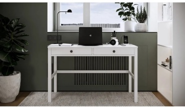 Стол компьютерный IKEA Хемнэс/КЫМОР, 120х47x75 см, белый
