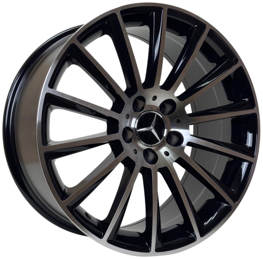 Wheels 836DD 8.5x18/5x112 D66.6 ET35 4 диска черный, хром