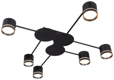 Люстра потолочная Arte Lamp GX53, кол-во ламп: 6 шт