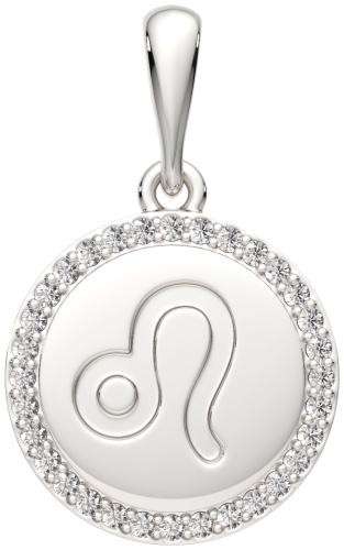 Подвеска Lucente Silver ZO-0440402 вес 1.28 г серебро, фианит