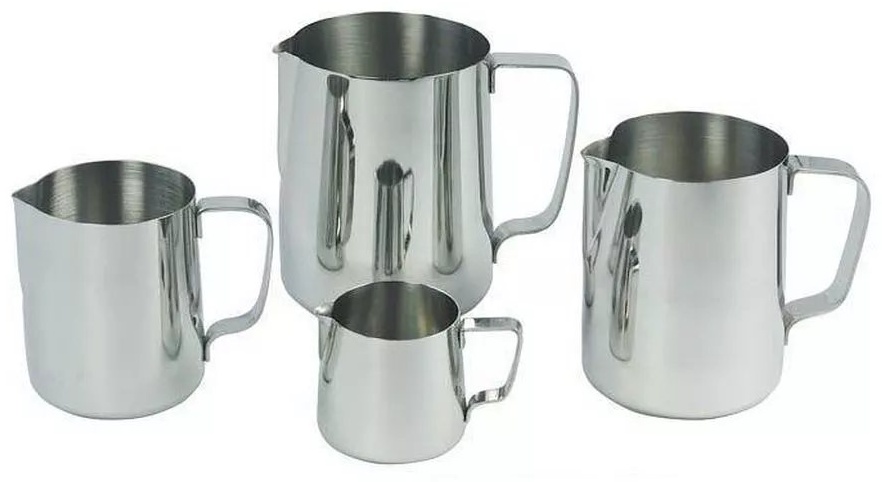 MGSteel молочник 196364247 1 шт, нержавеющая сталь